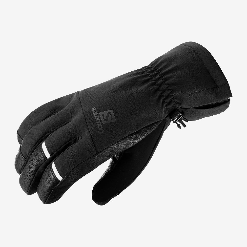 Gants Salomon Homme Noir - Salomon PROPELLER DRY M - France (6230-NVCBW)